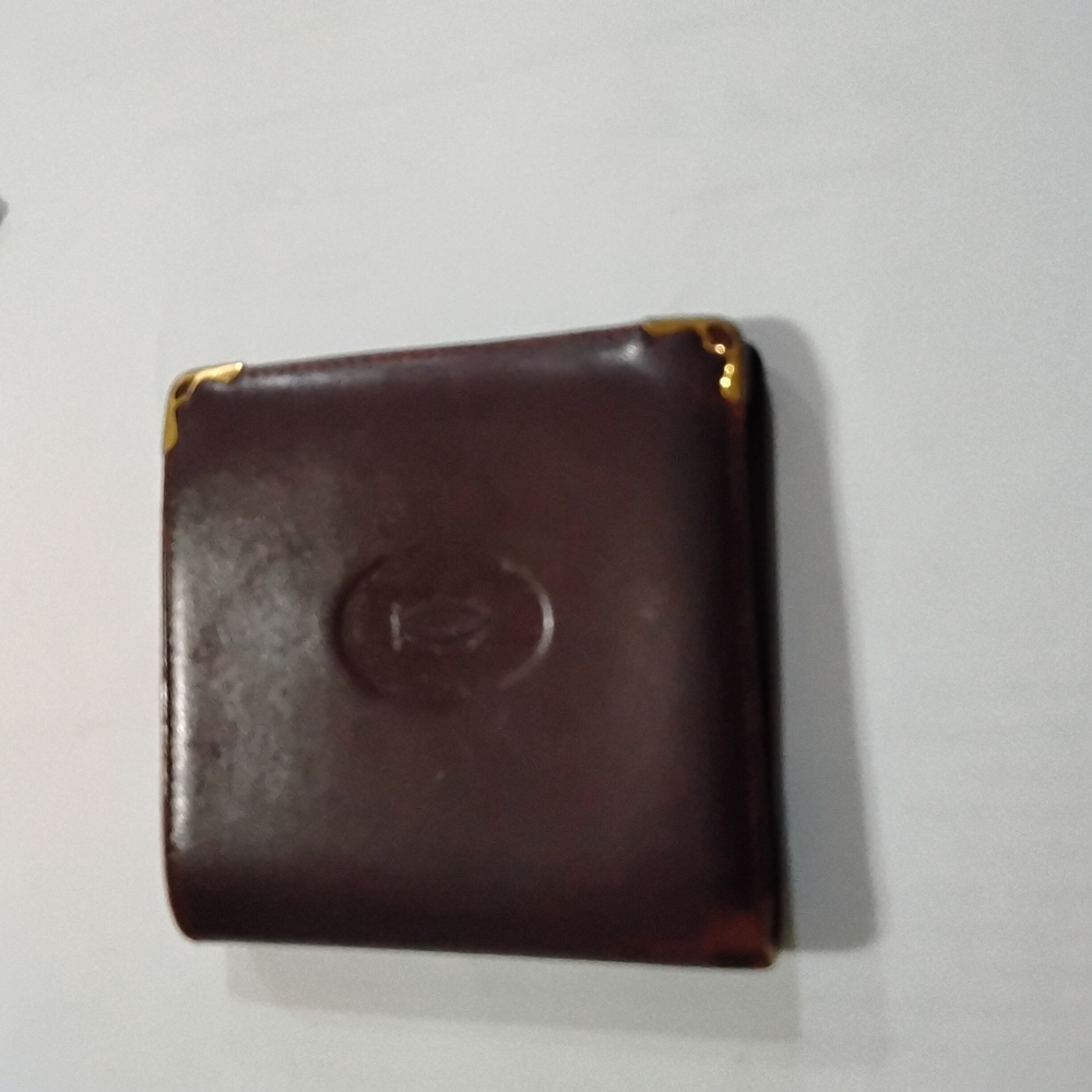 Cartier Leather Wallet Vintage Mens - Picture 2 of 7